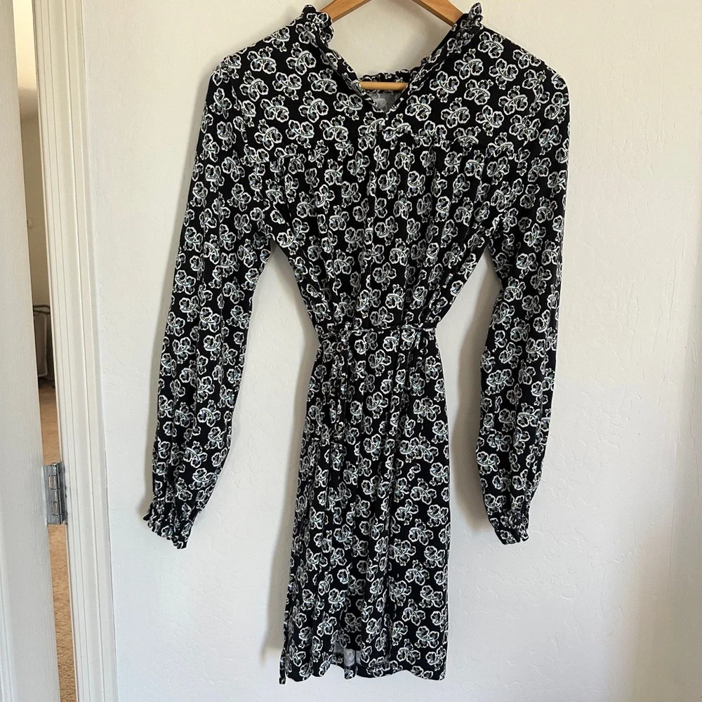 Boden Easy Yoke Mini Jersey Dress Women's 8 - Picture 3 of 6